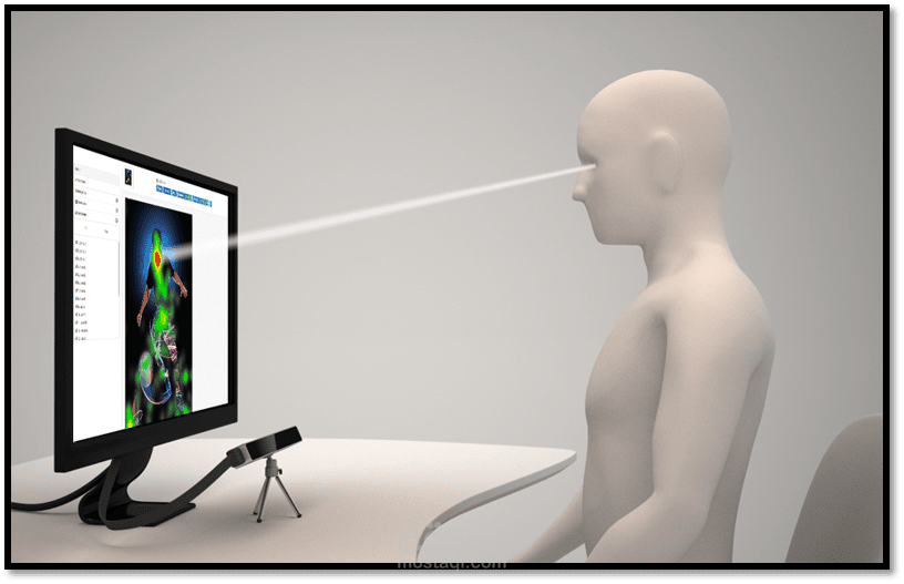 التحكم في الحاسوب عن طريق العين للمعاقين حركيا