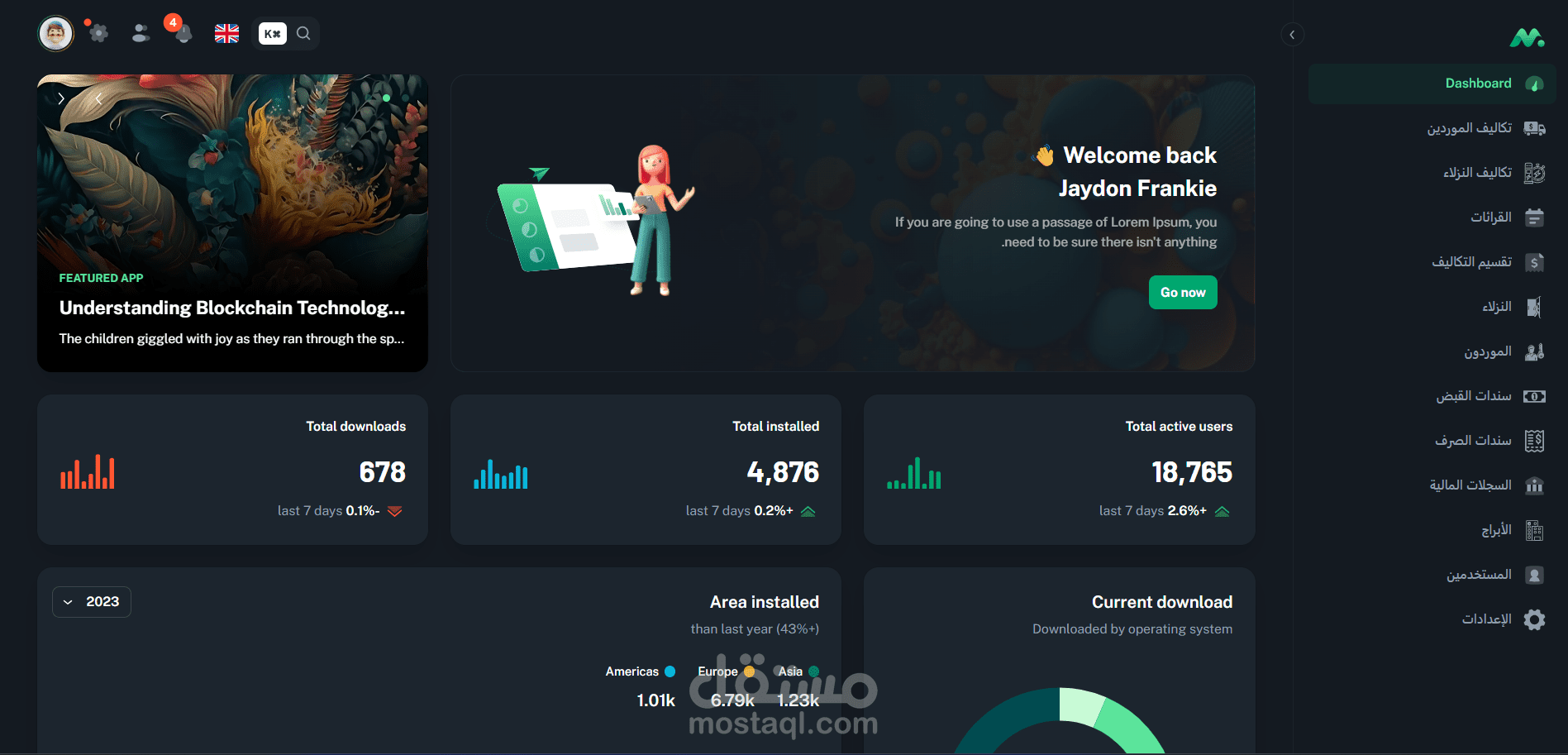 برنامج ادارة الأملاك العقارية