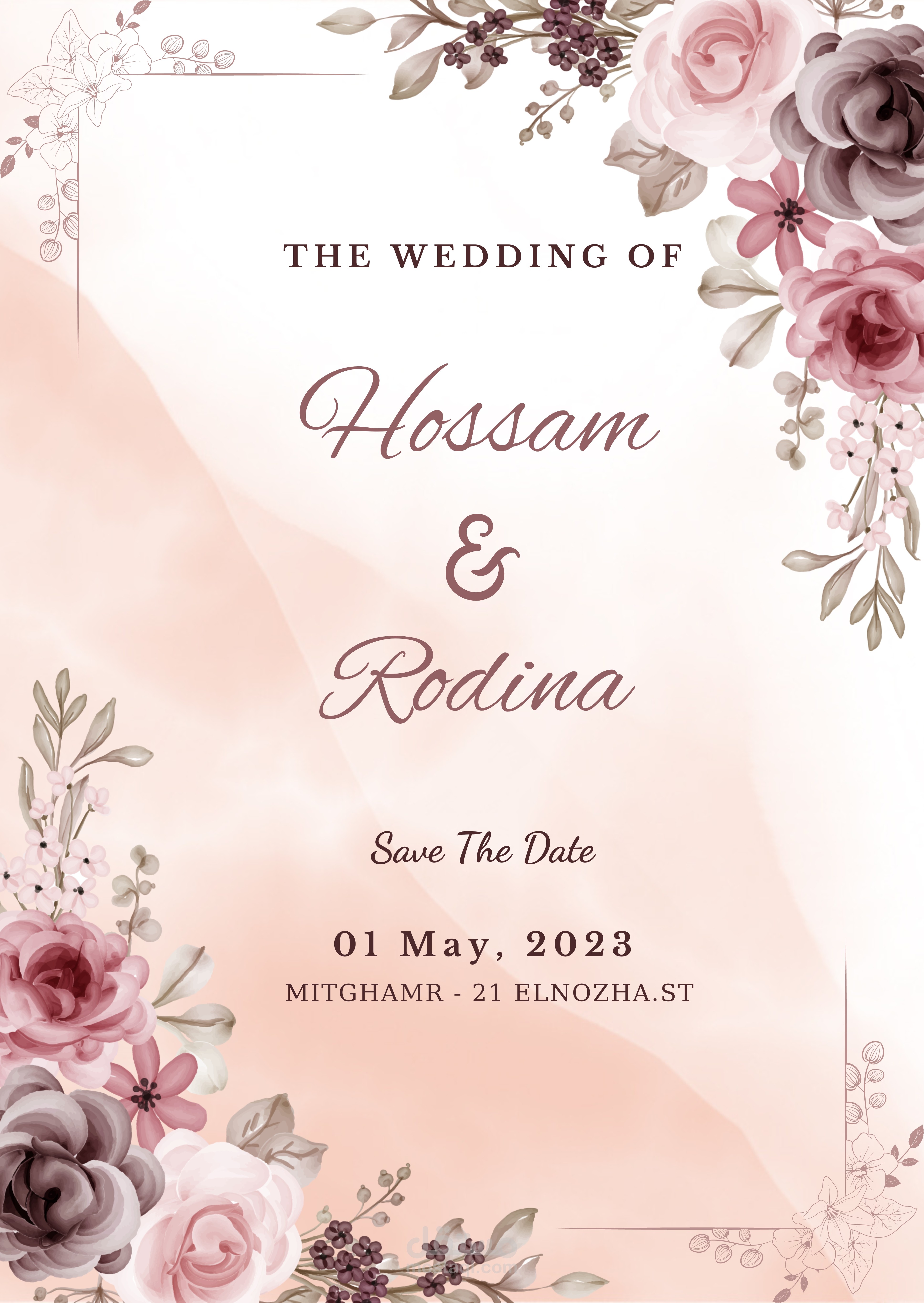 Weeding invitation