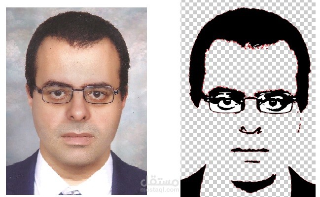 تحويل صورة الي فيكتور Vector او لوجو أو شعار أو رسم وكذلك رسم صورتك وجعلها لوجو