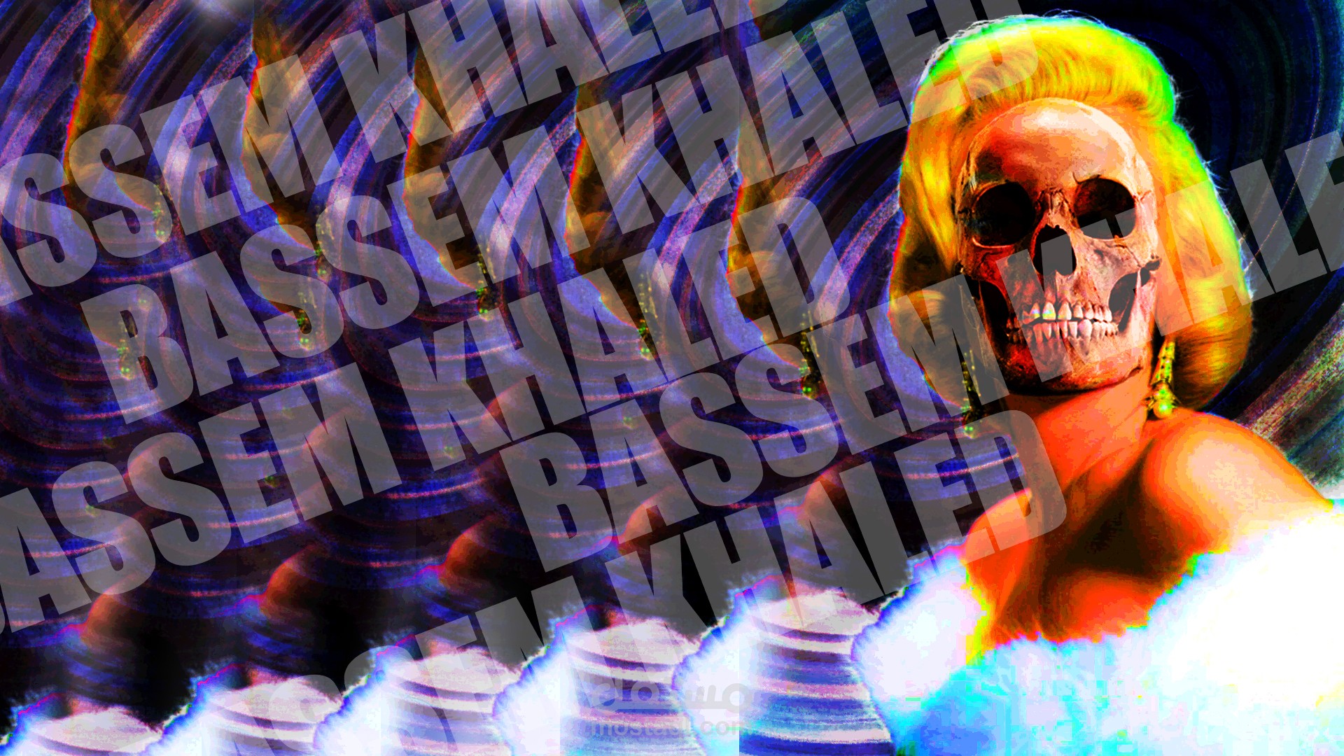 تعديل صوره ميرلين مونرو لمشروع عن العوالم المختلفه