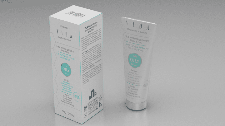 Cosmetic products 3D design