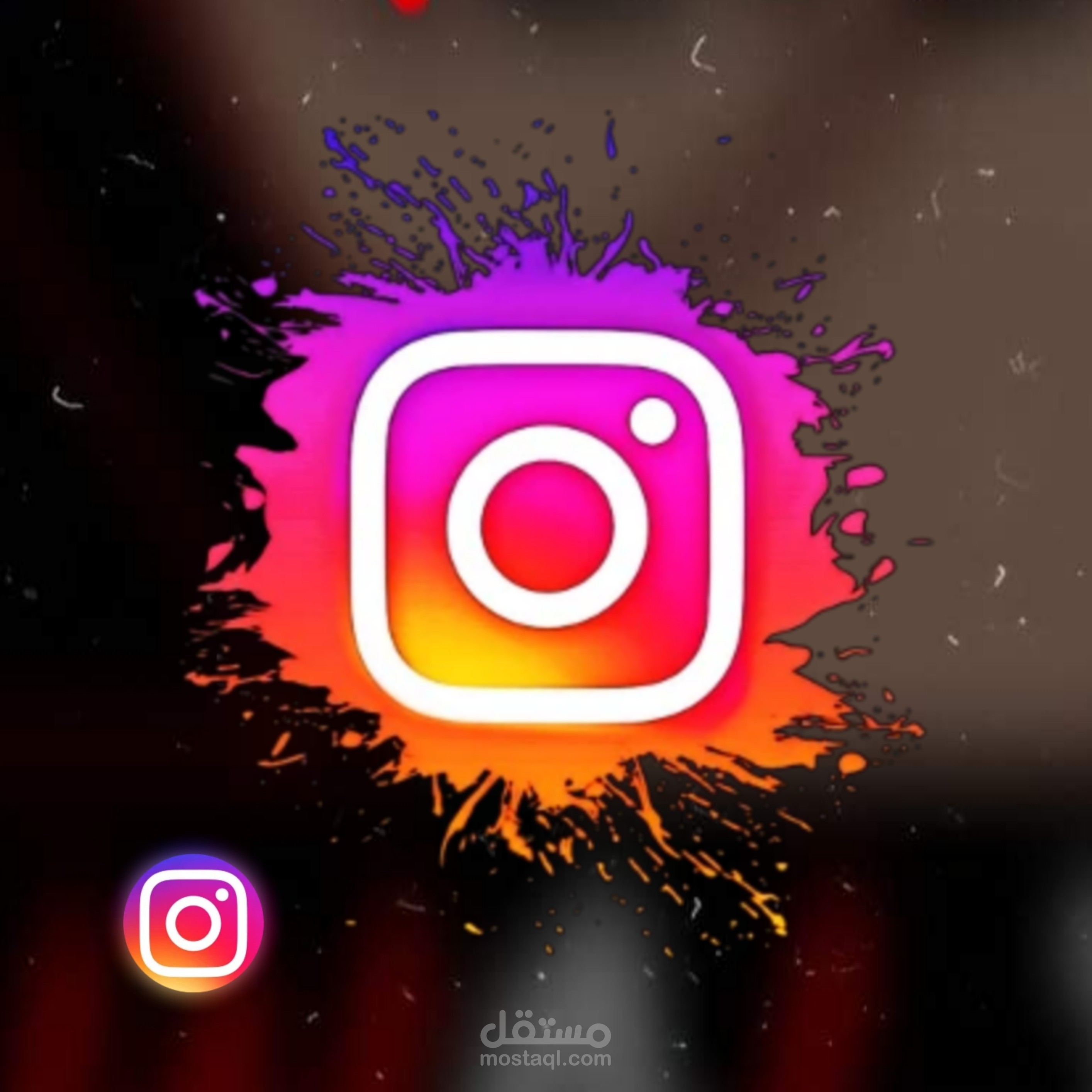 انشاء منشن انستقرام لأي حساب تختاره