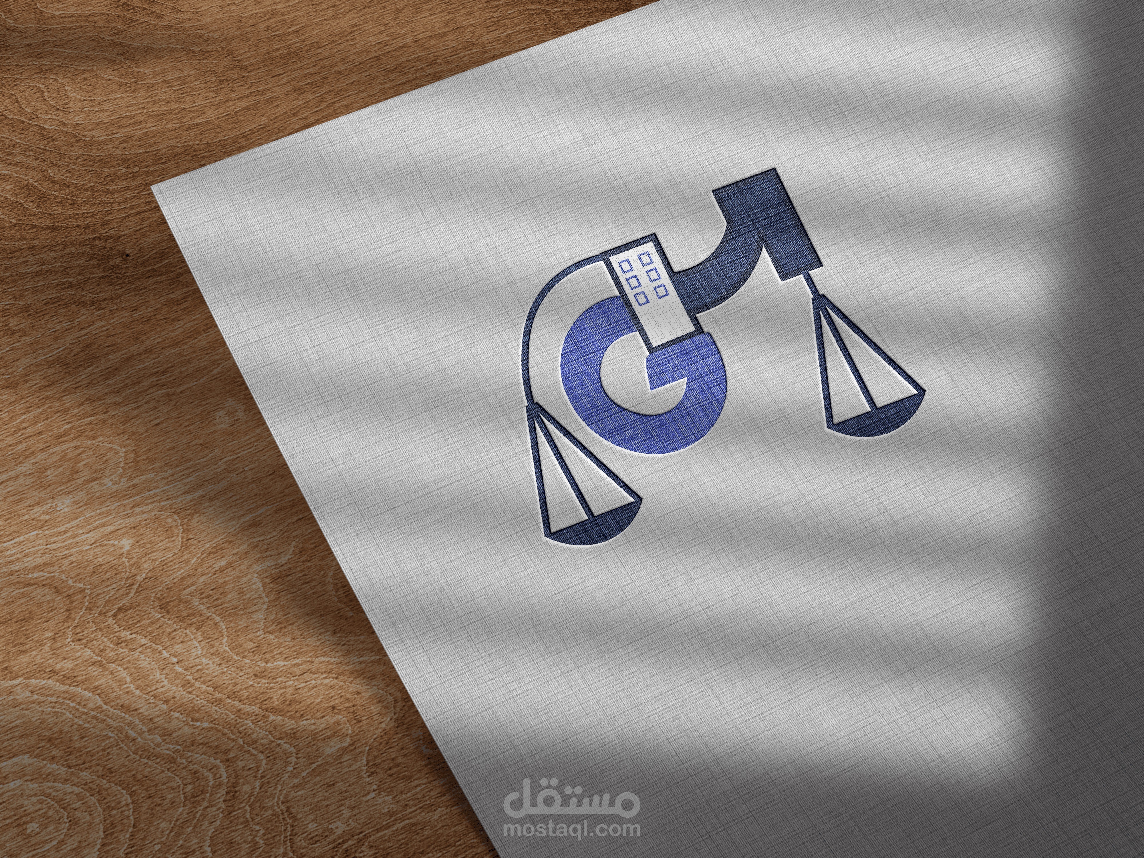 لوجو لمكتب محامه