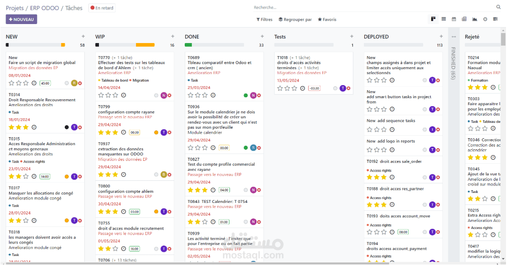 Odoo Project Module Customization