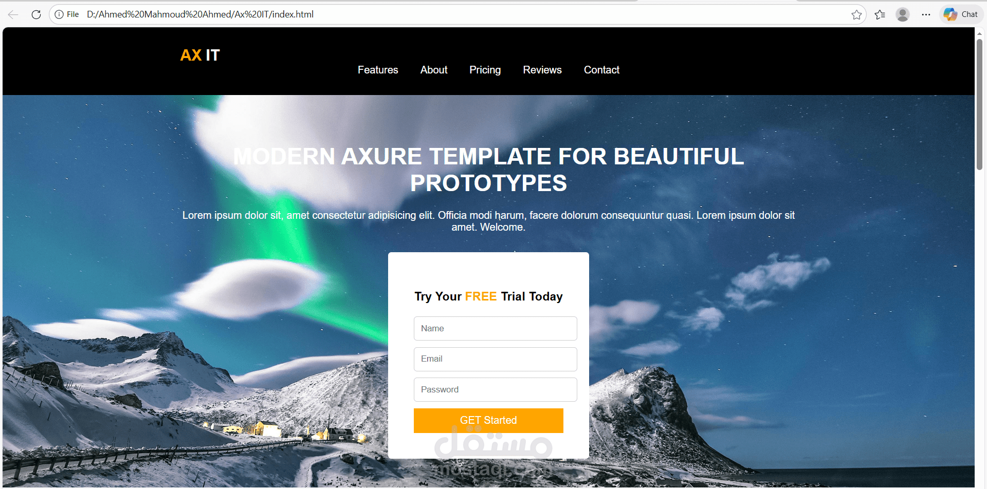 موقع لعرض امكانيات it