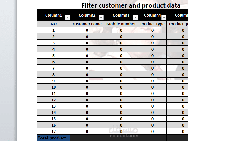 حرفية عمل شيت اكسيل ببيانات العملاء وتحويله الى word , pdf