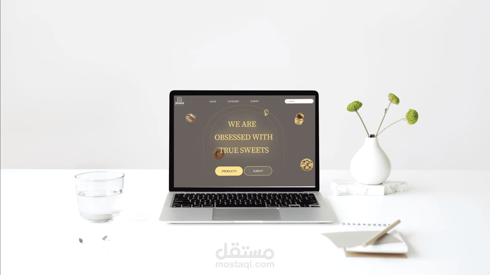 ⭐تصميم وتطوير  موقع  ( Desert recip website)