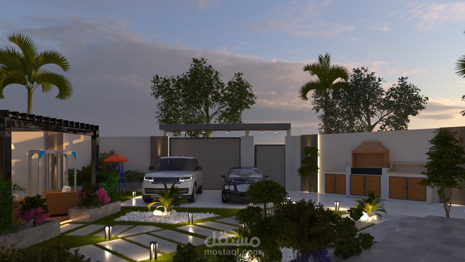 تصميم استراحه