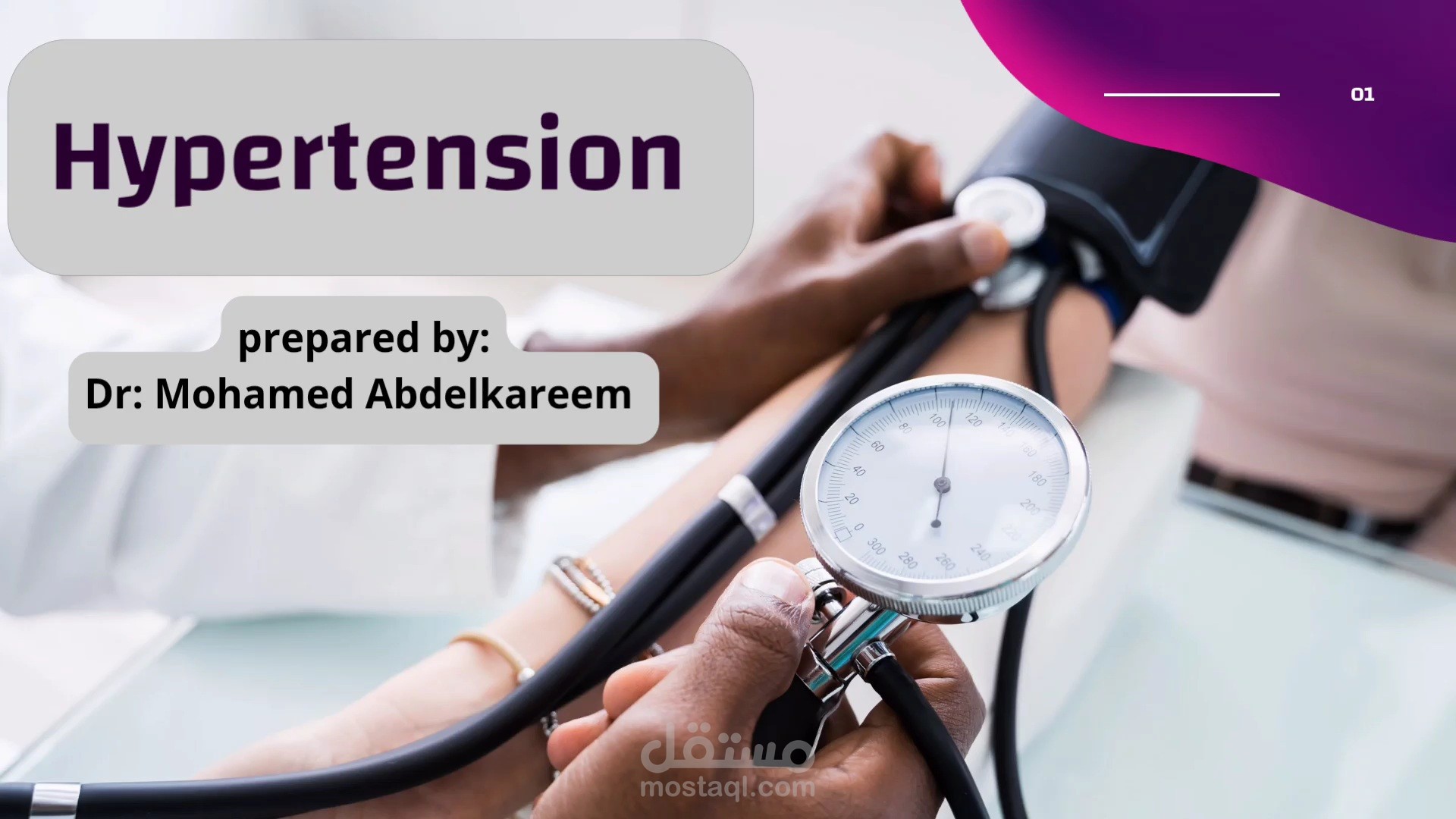 Medical presentation