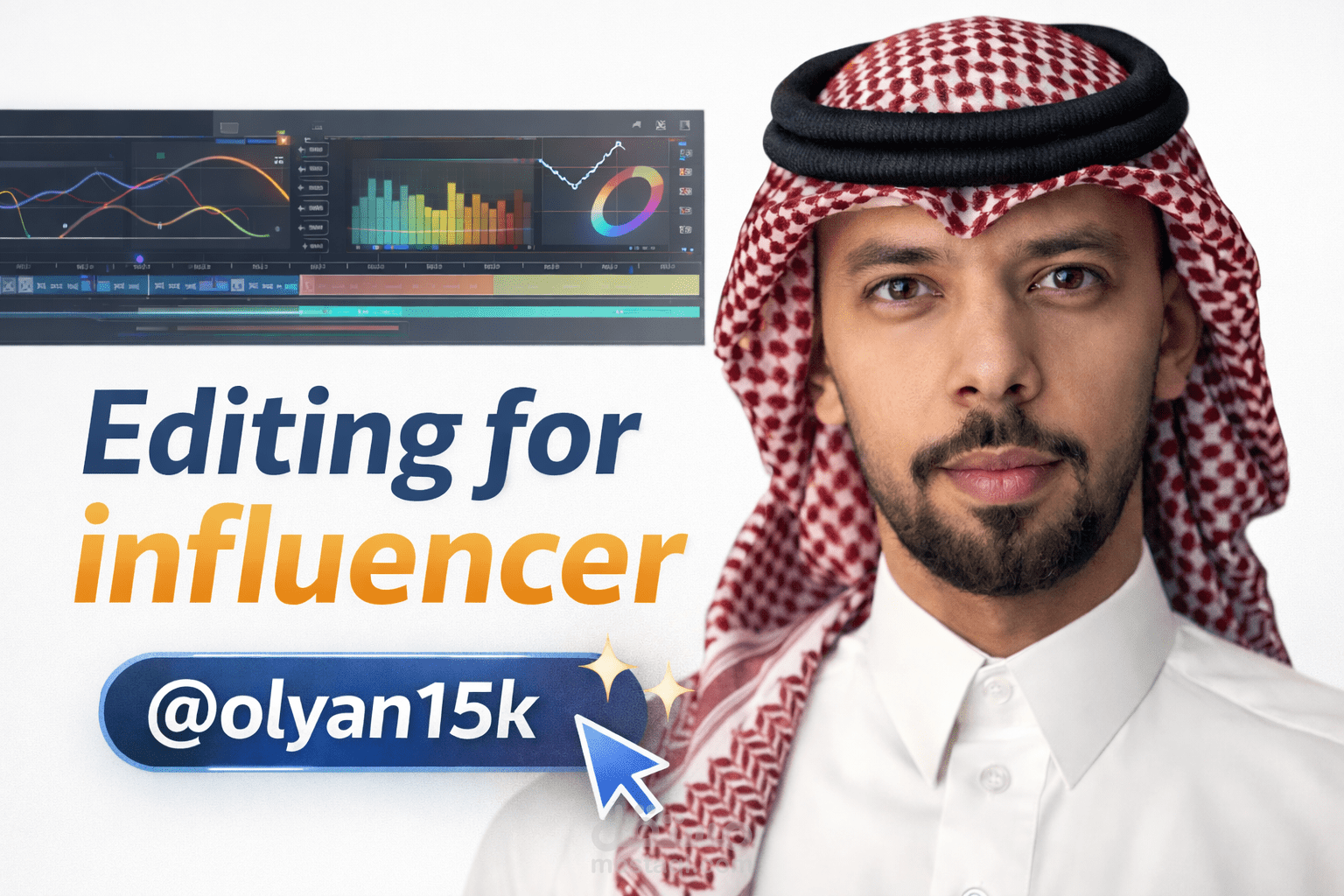 Editing for influencer khaled