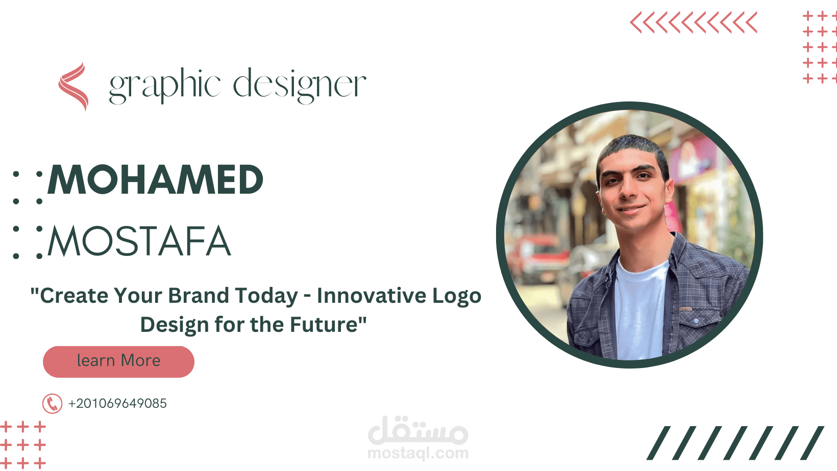 Facebook cover or business card