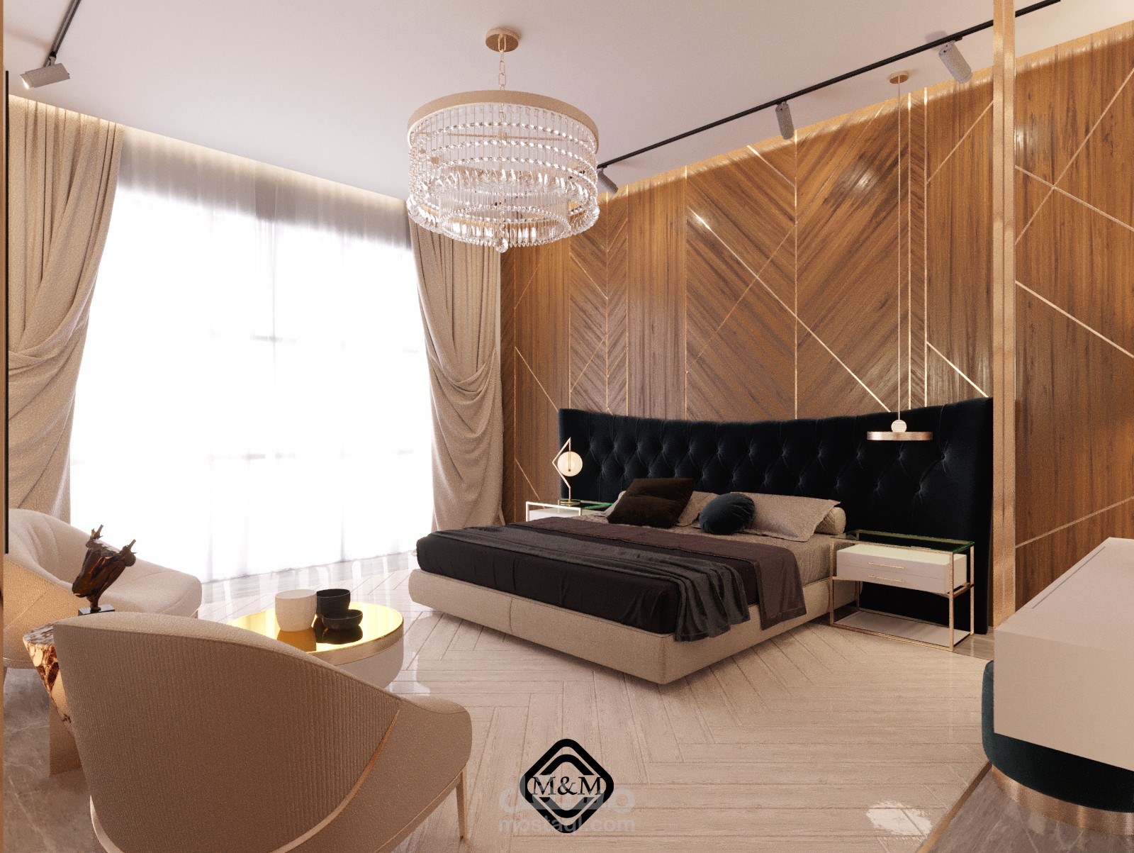 تصميم عرفة نوم موديرن