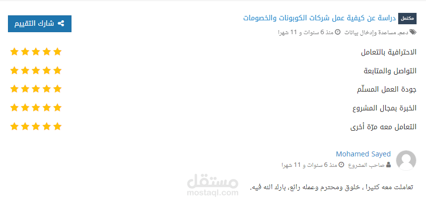 دراسة عن كيفية عمل شركات الكوبونات والخصومات