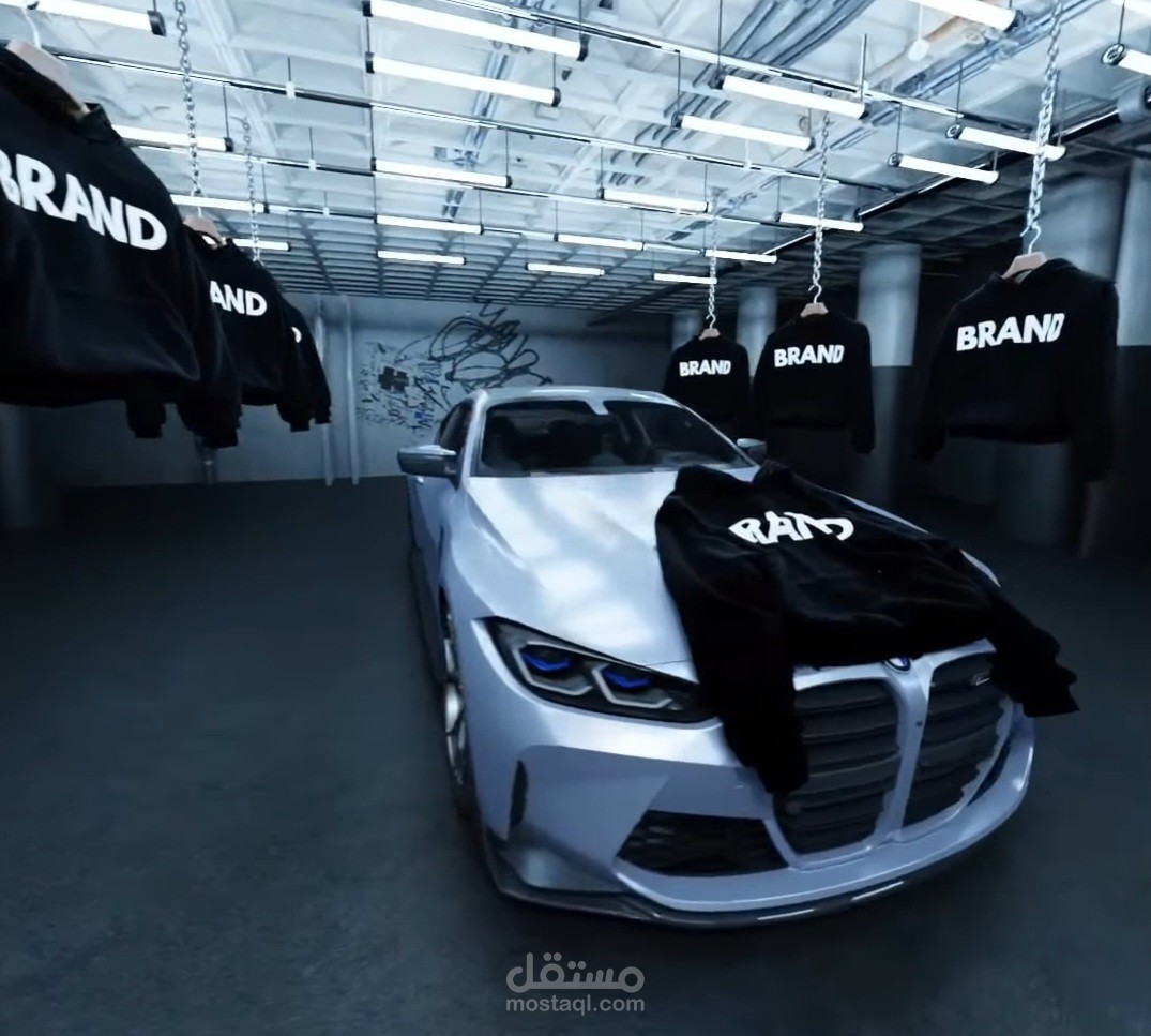 3D video ad for hoodies