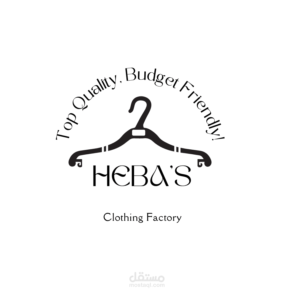 لوجو و شعار لمصنع ملابس حريمى