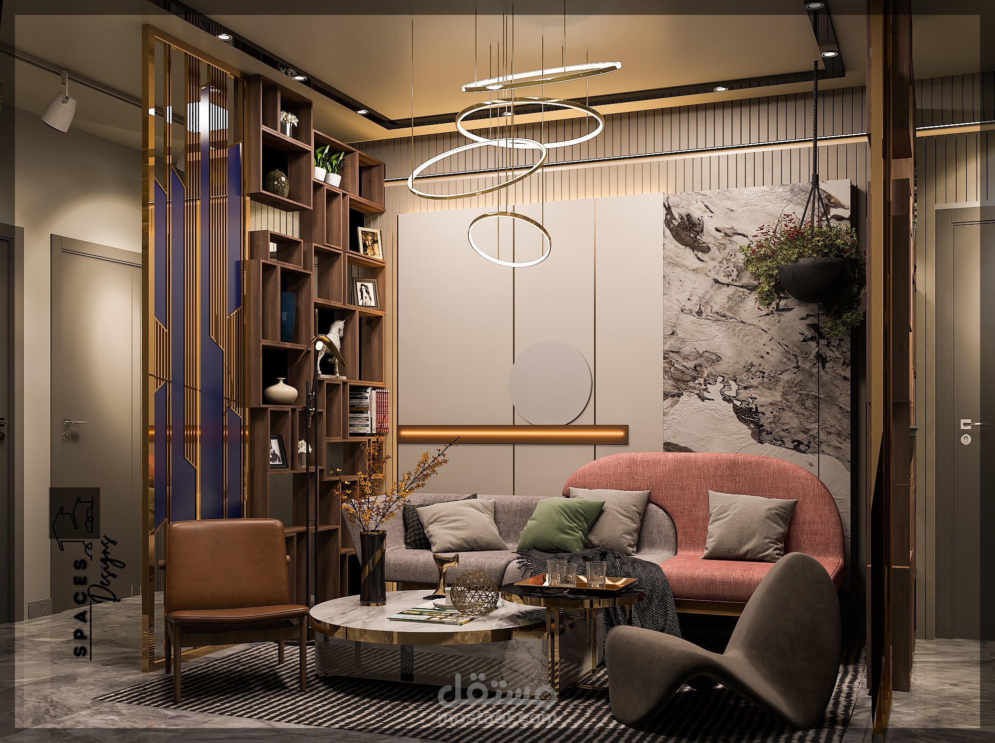 تصميم داخلى وخارجي سكني تجاري اداري