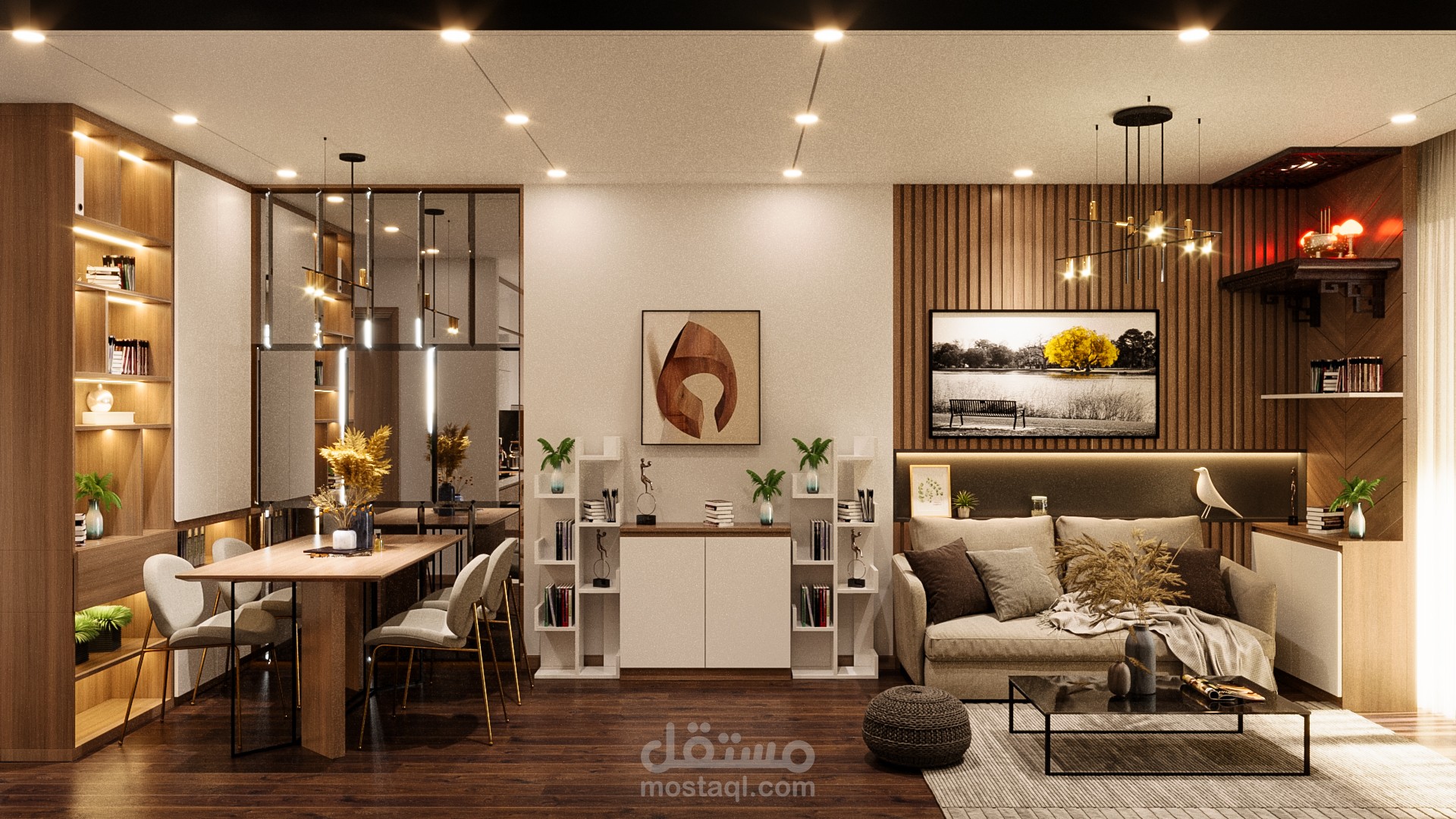 Modern Small Apartment interior design