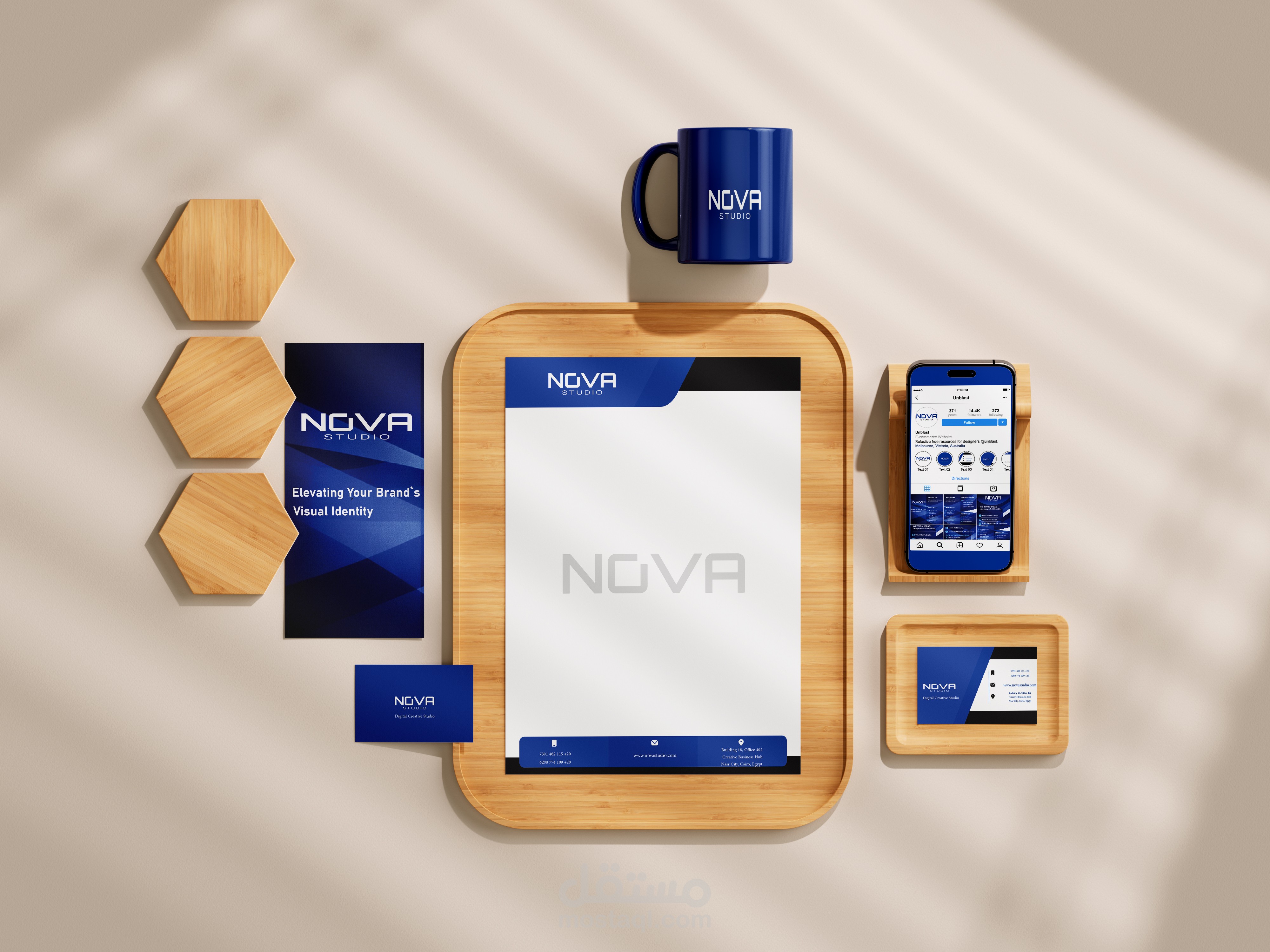 تصميم هوية بصرية إحترافية