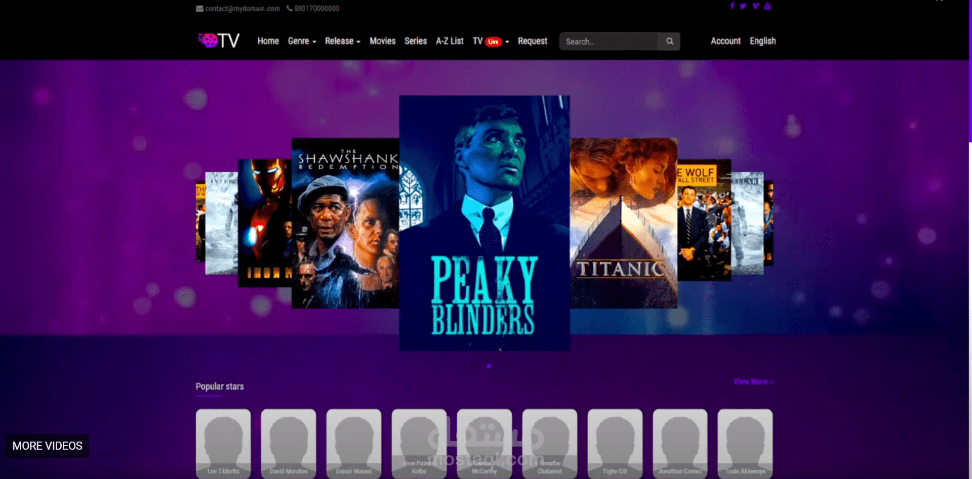 OTV - Laravel TV & Movies Subscription Platform