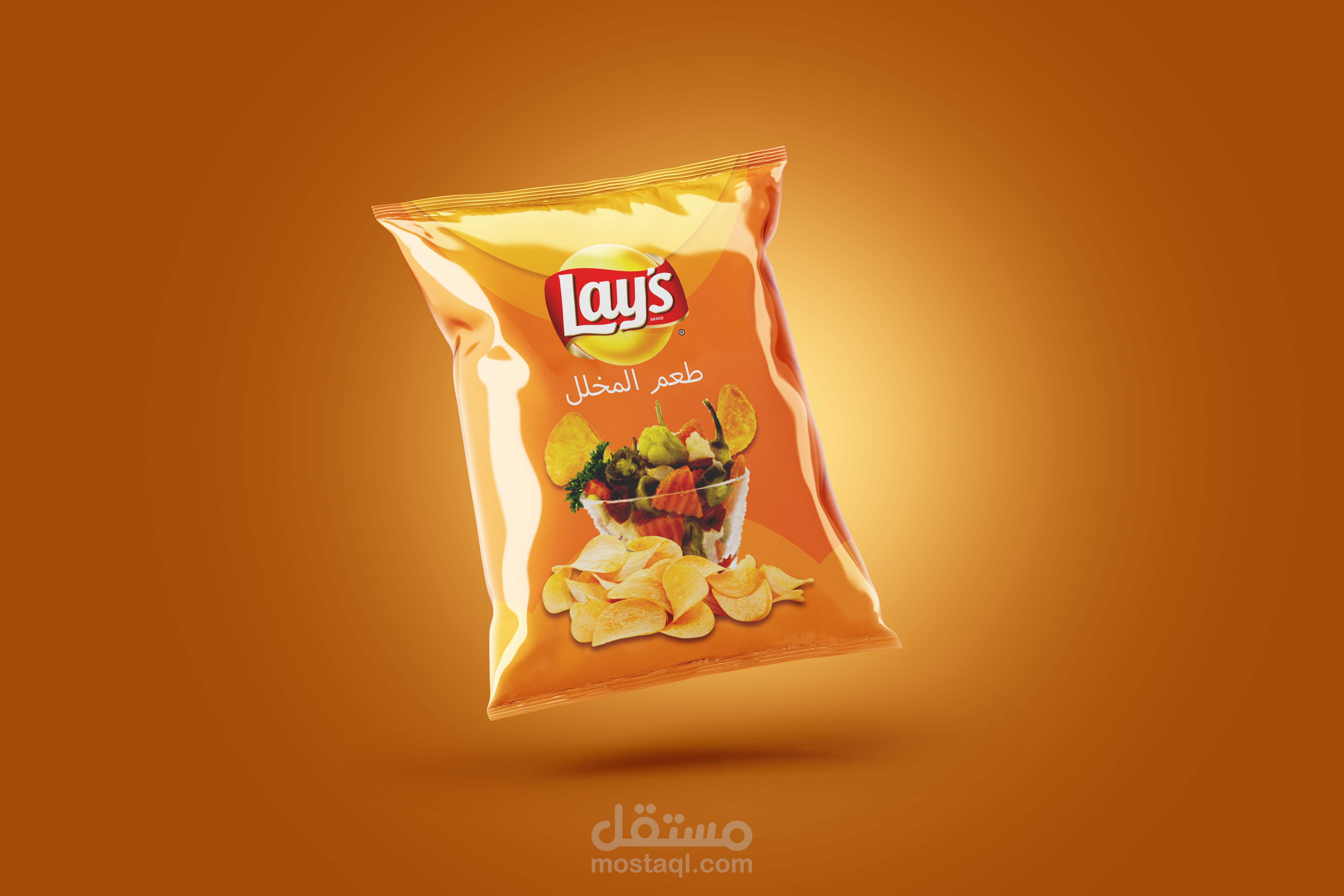 تصميم كيس شبسي