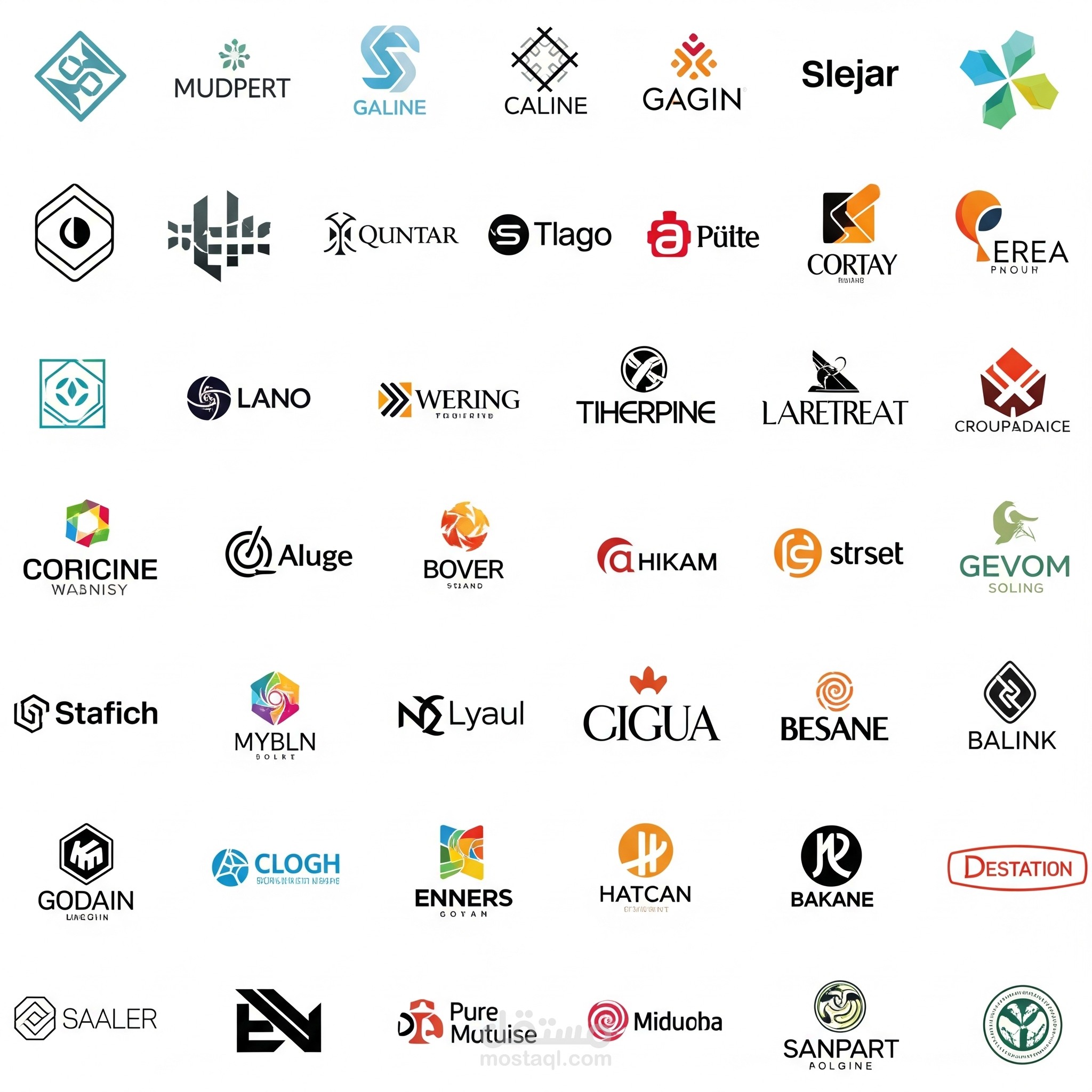 إنشاء شعارات او لوجو