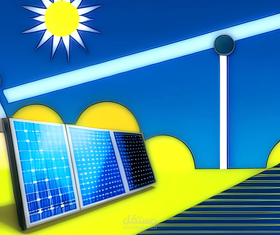 تصميم شعار لشركة الواح شمسية