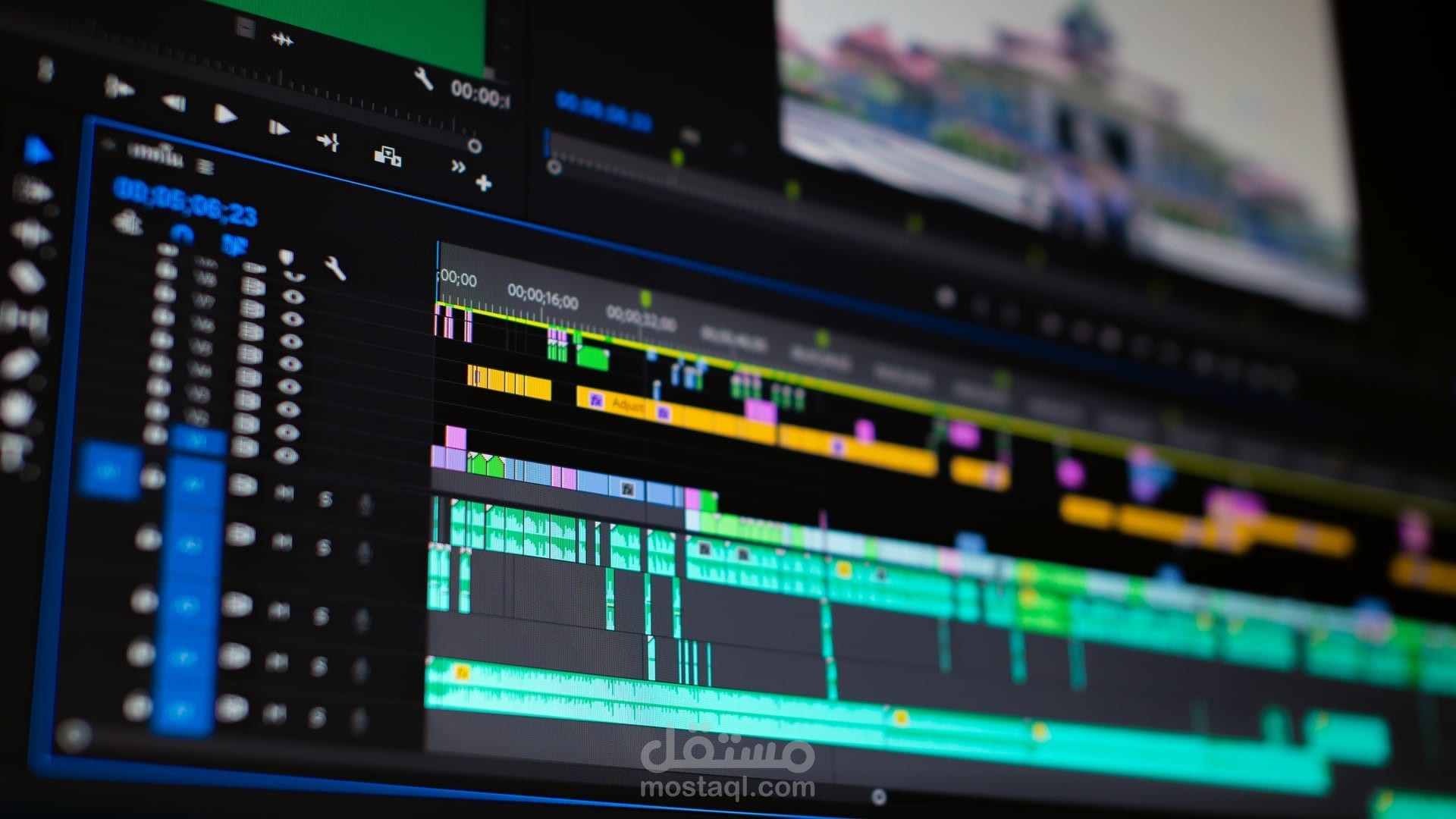 مونتاج مقاطع الفيديو يوتيوب وصناعه المحتوي