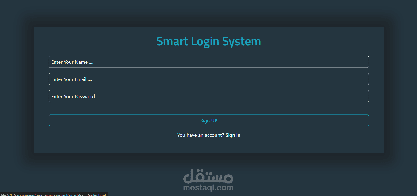 Login-signup