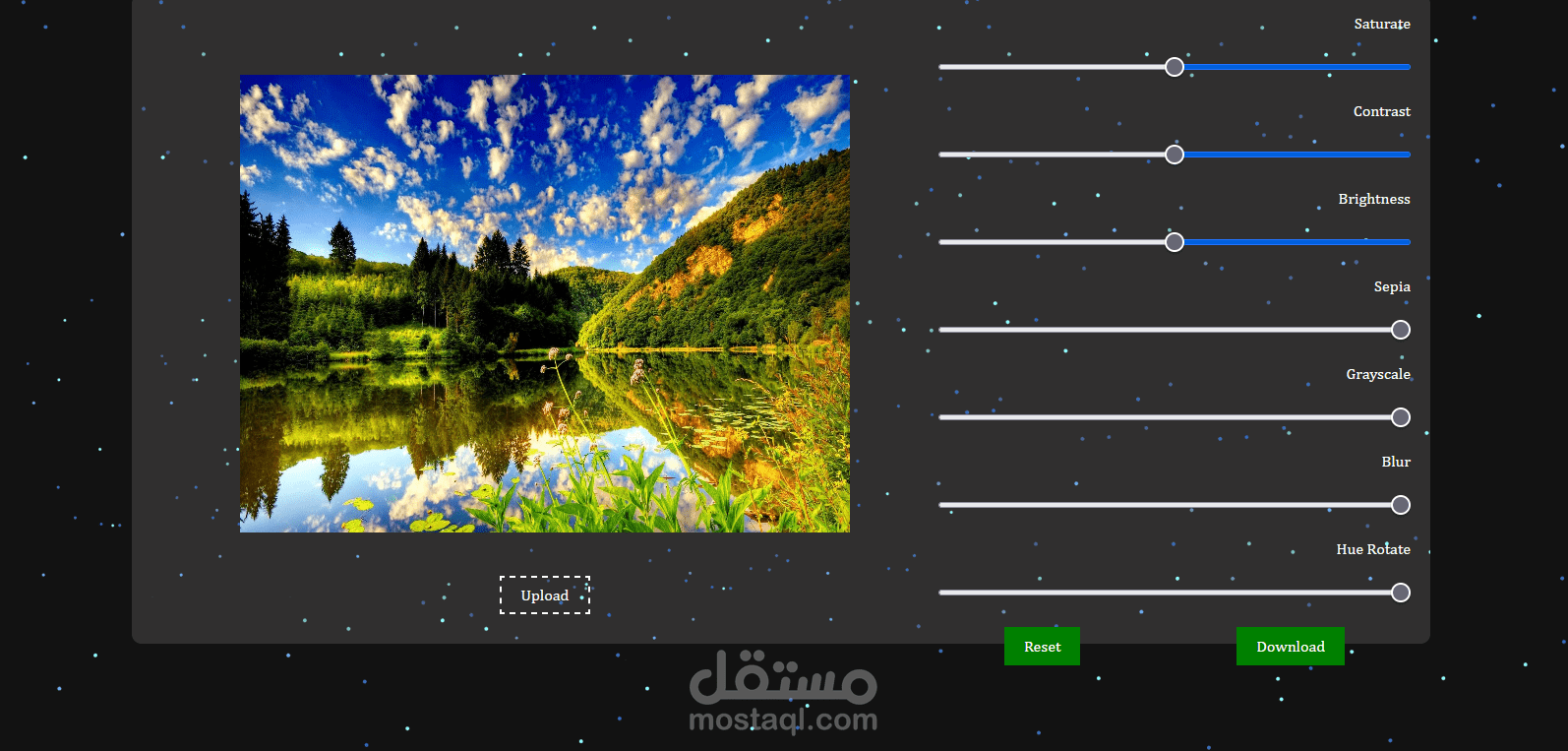 موقع لتعديل الصور بالفلاتر