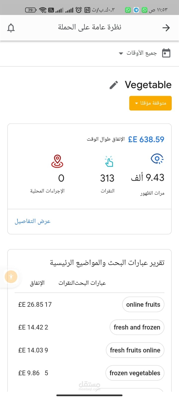 حملة اعلانية علي جوجل
