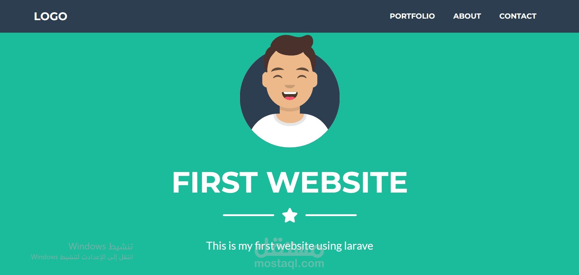 انشاء موقع بإستخدام (Html, Css, Js)