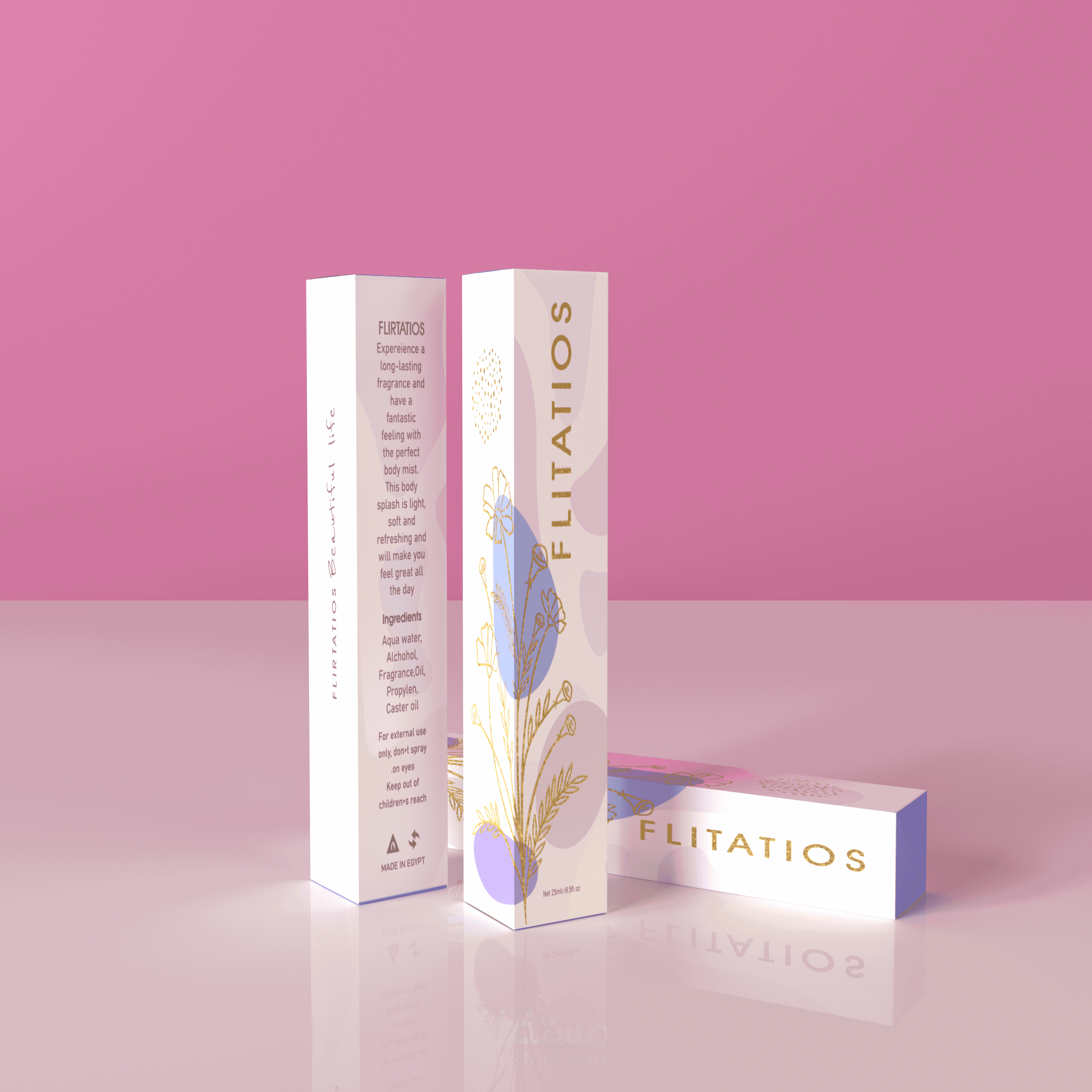 Perfume packaging design