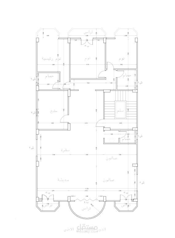 Interior design for residential villa