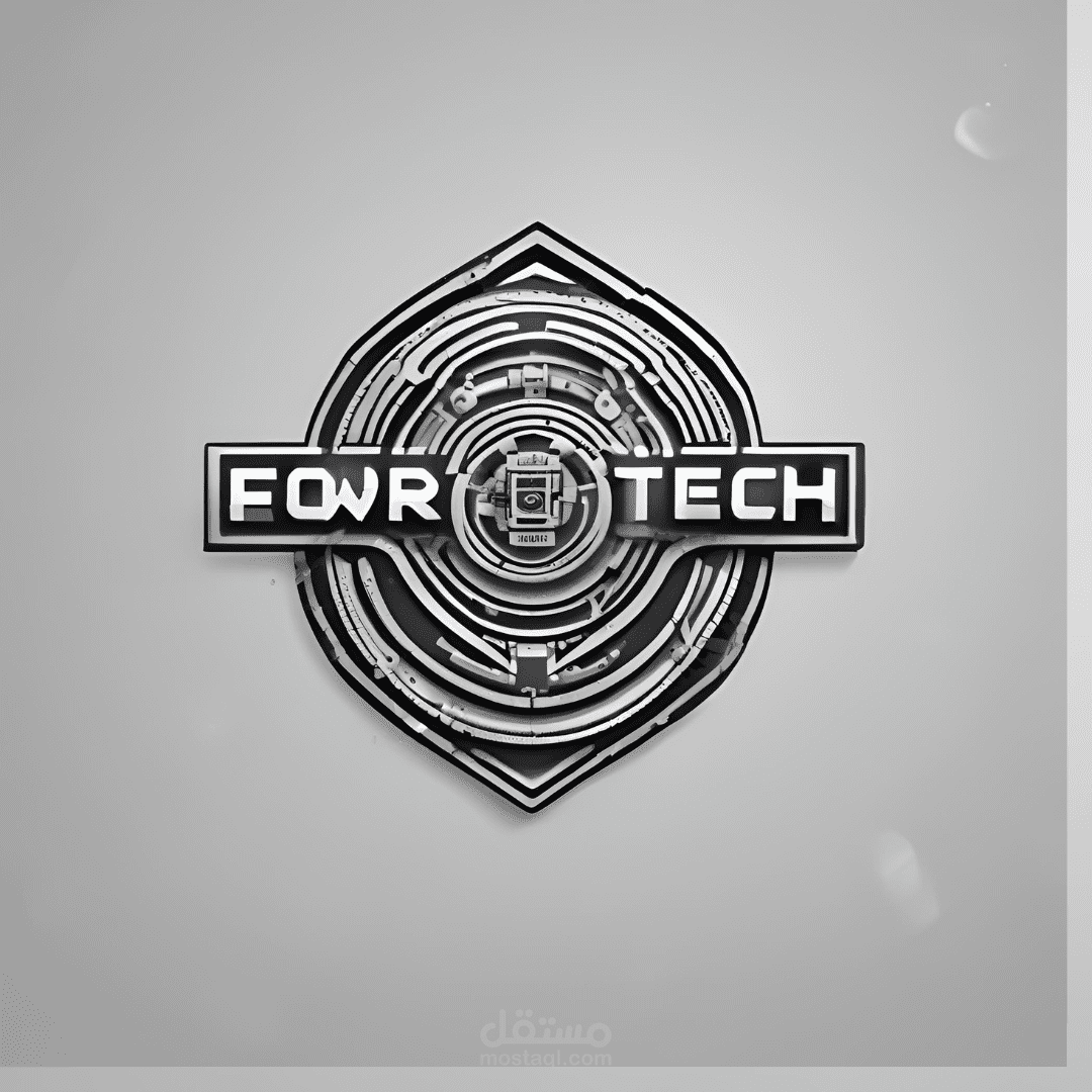 تصميم شعار لمدونة الكترونية اسمها FORWARD tech