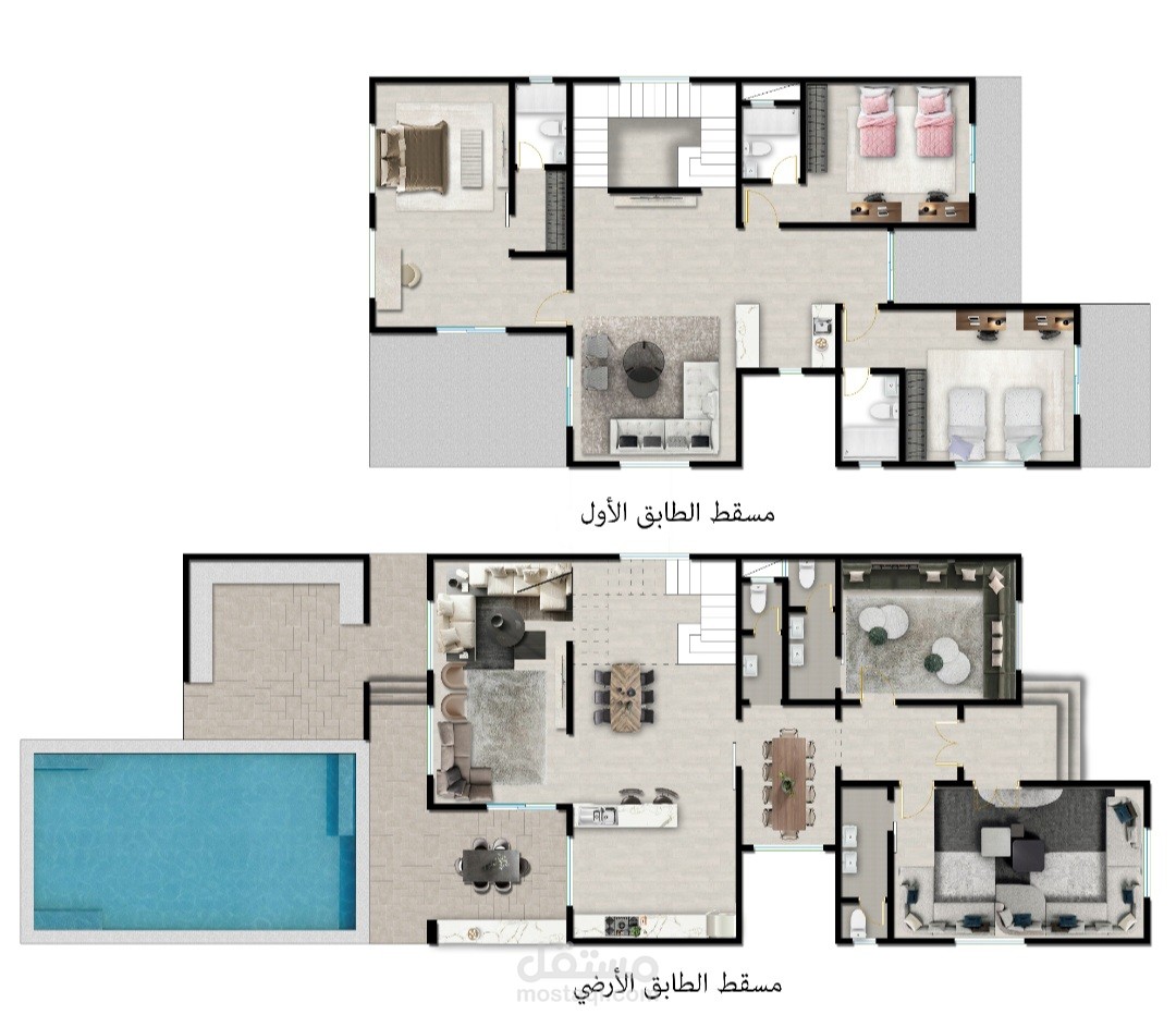 تصميم مخطط فيلا