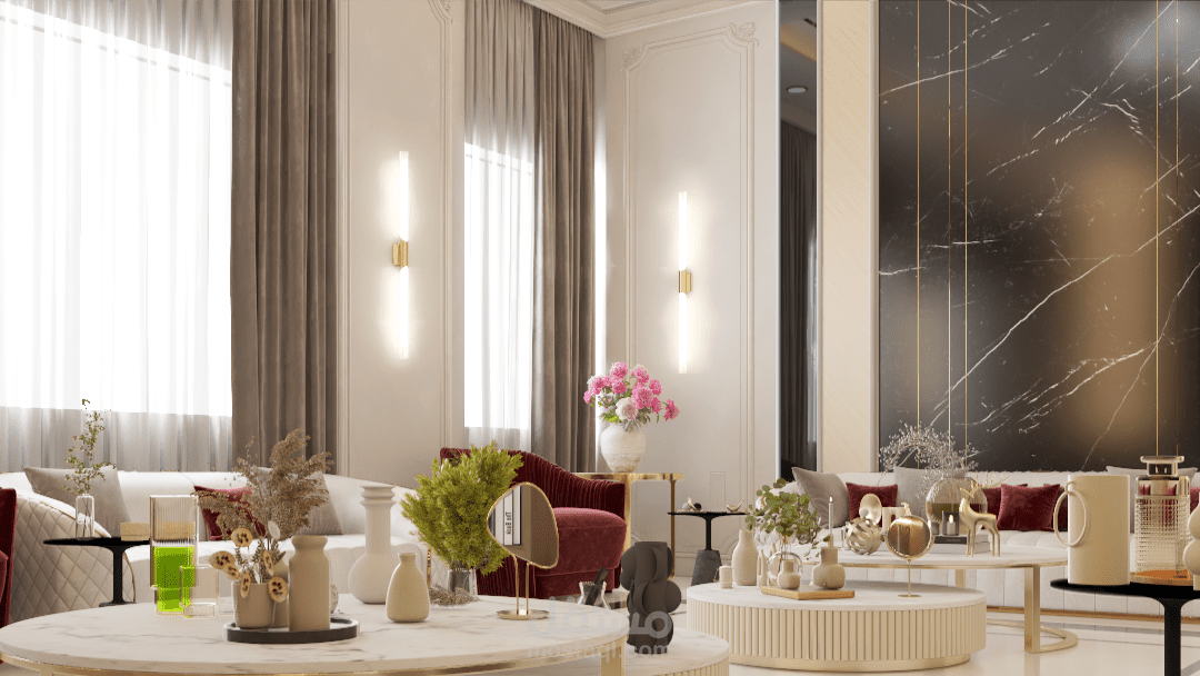 تصميم صالة استقبال