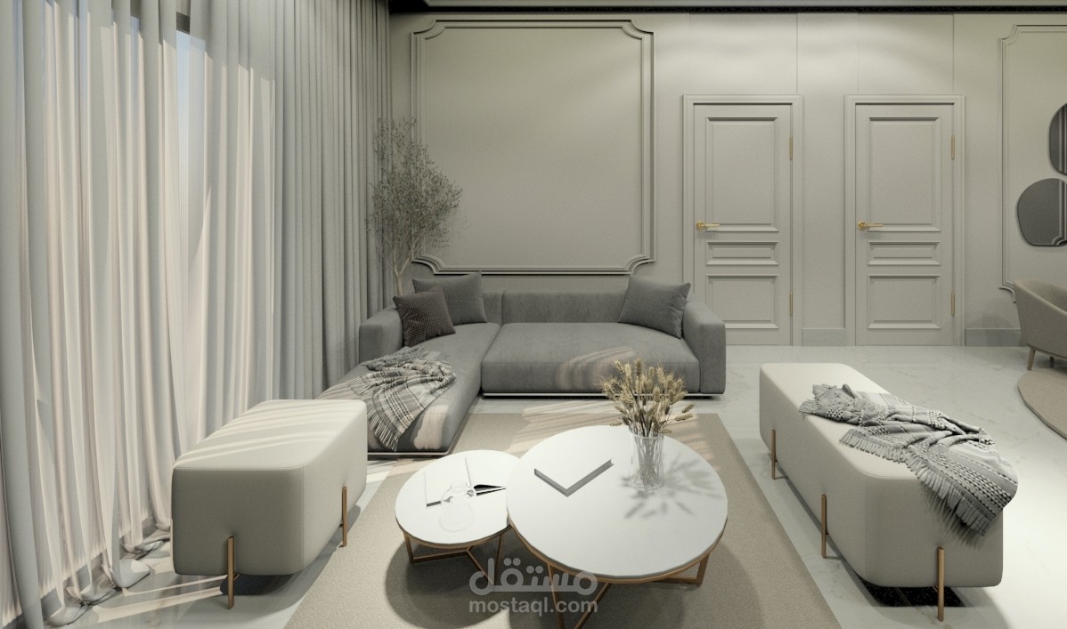 تصميم رسبشن 6*8