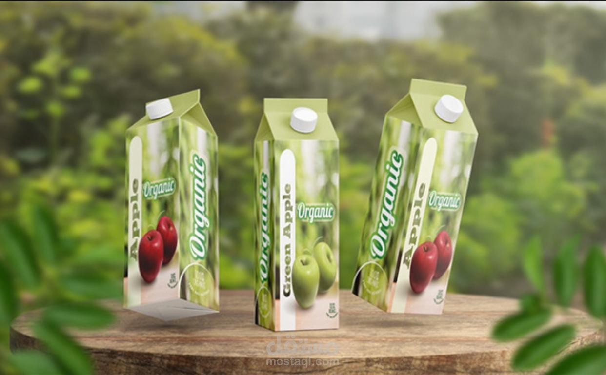 تصميم عبوات عصير