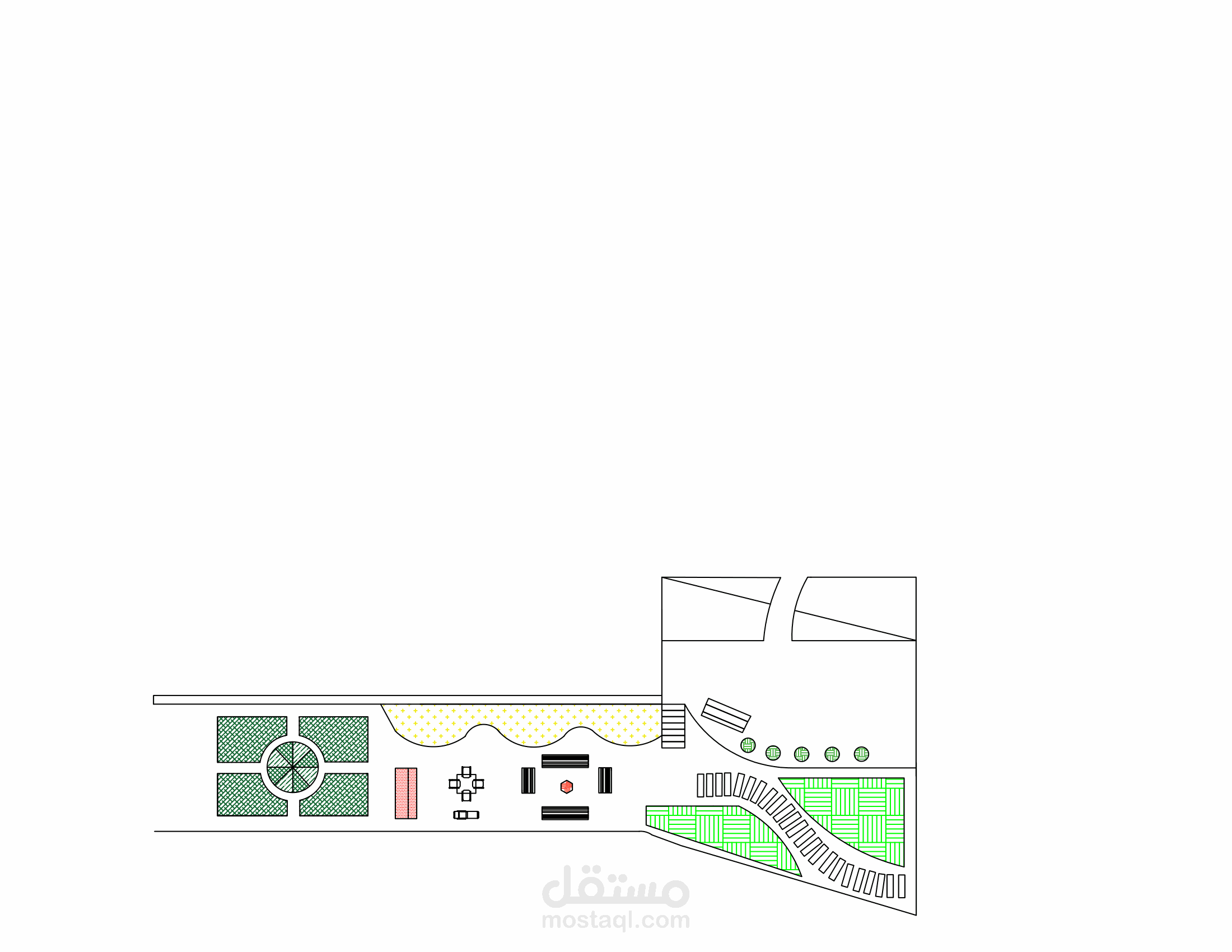 تصميم حديقة ل فيلا