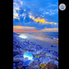 تصميم صورة لبورترية على الطبيعه