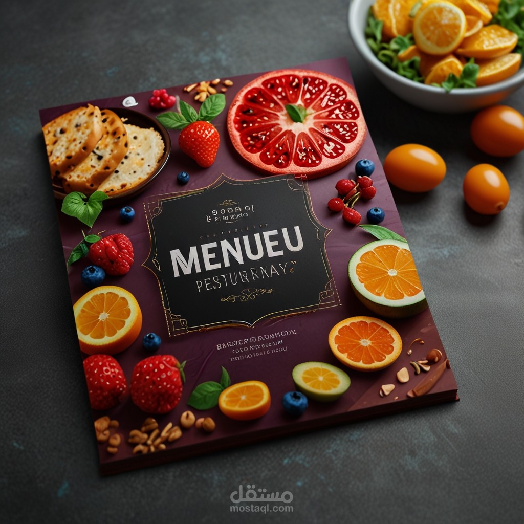 "تصميم منيو طعام احترافي: فن جذب الأنظار وزيادة المبيعات"