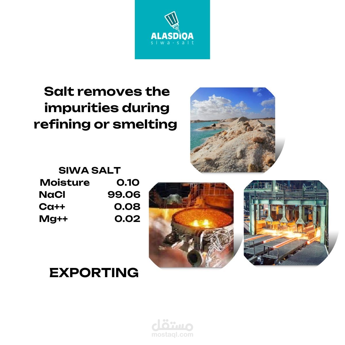 Al-asdiqa for siwa salt extraction & distribution