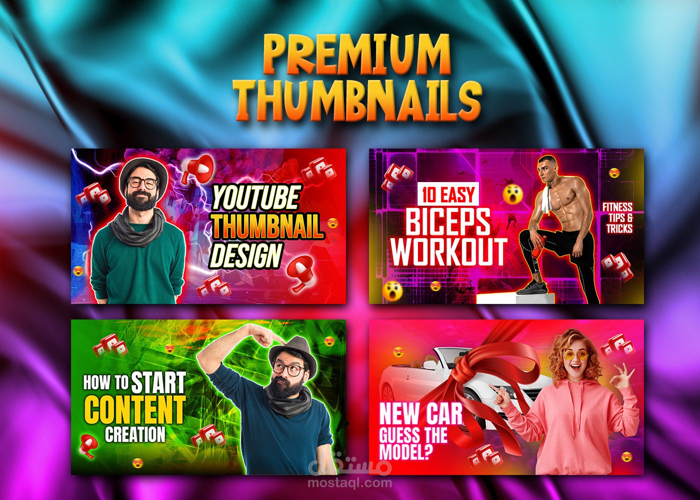 YouTube Thumbnail Design