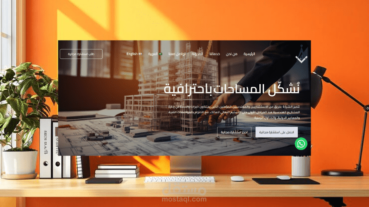 موقع تعريفي لشركة مقالاوت هندسية