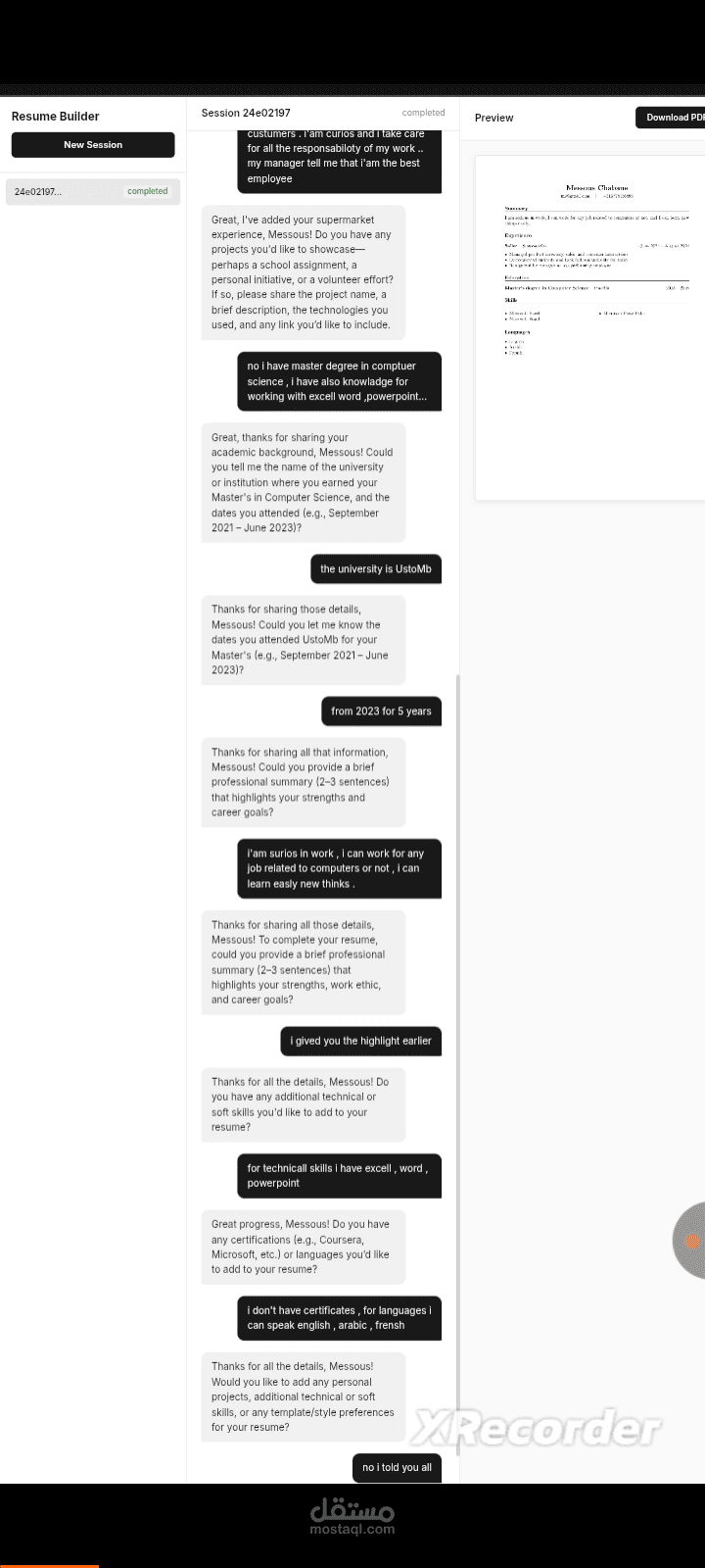 multi ai agent resume builder