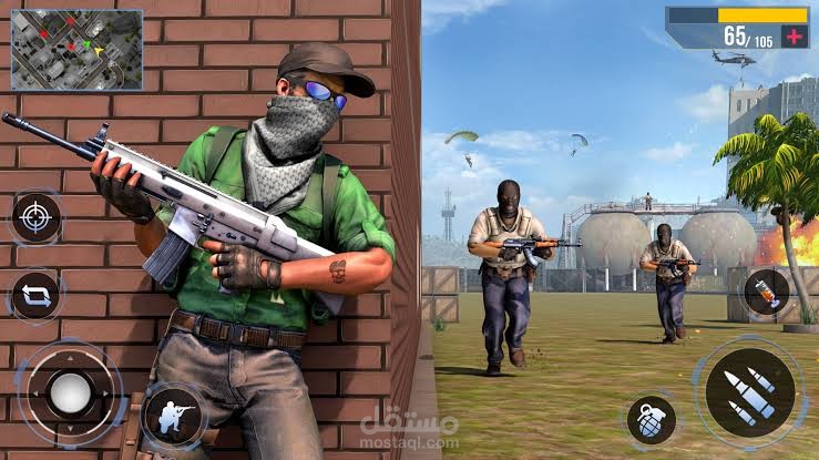 لعبه shooter online