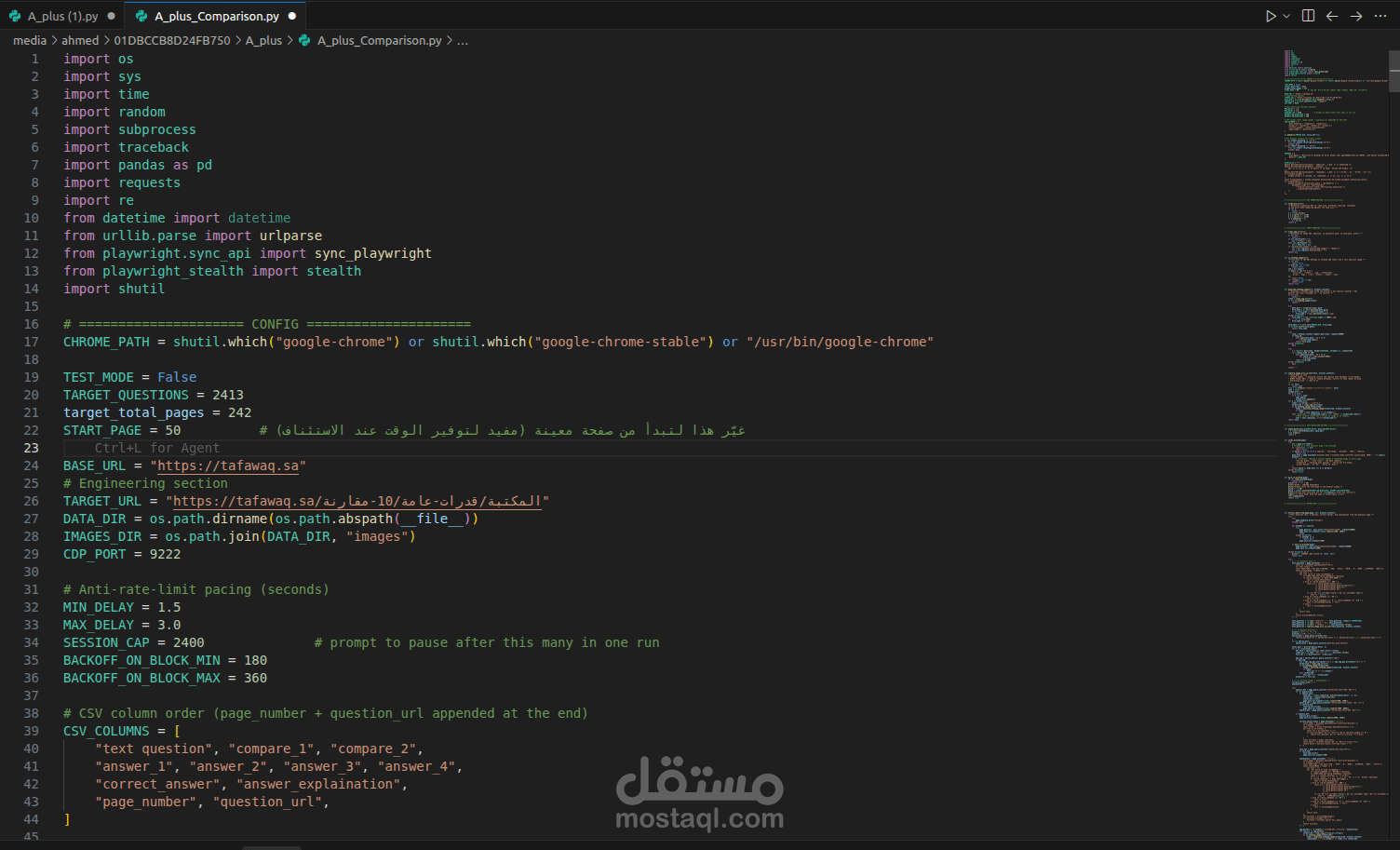 data scraping