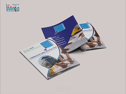 تصميم بروفايل شركة مقاولات