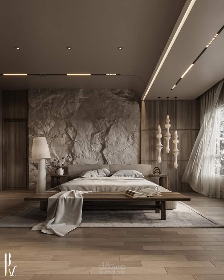 تصميم داخلي لغرفة نوم